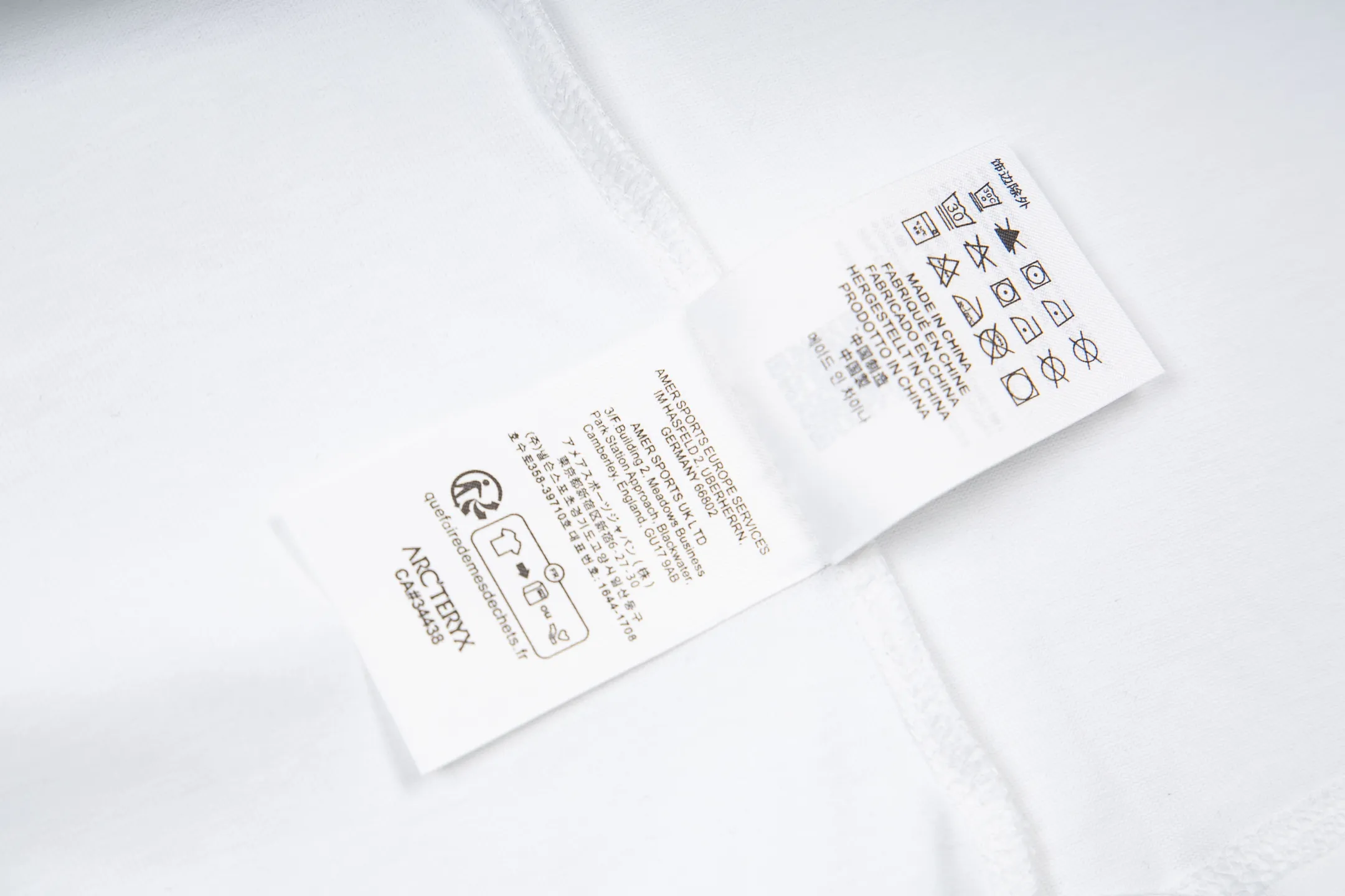 ARC'TERYX Same Style Same Style Series Sizes：S-XXL :Black White
